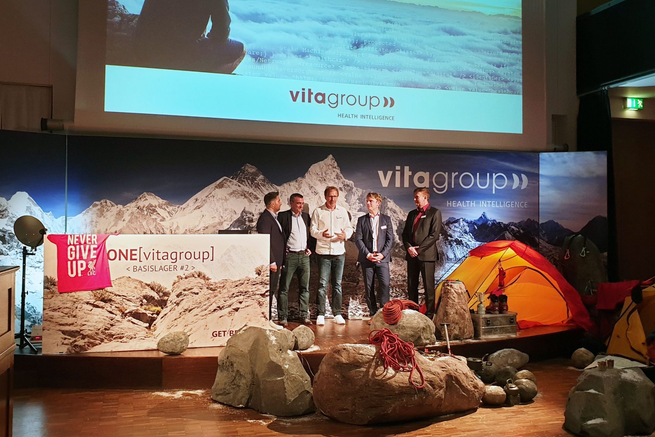 Vortrag beim Company Meeting der vitagroup