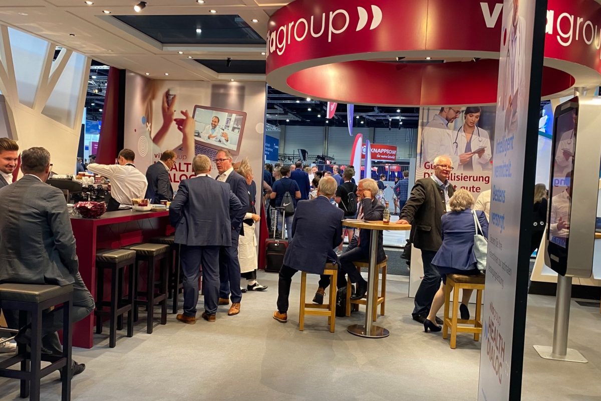 vitagroup Stand auf Hauptstadtkongress 2022