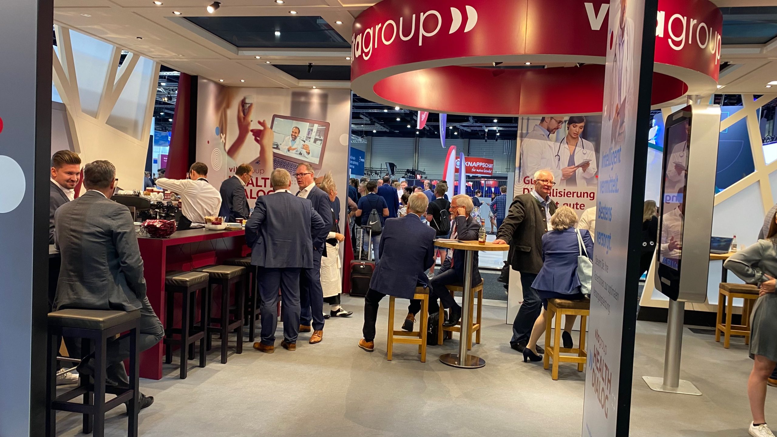 vitagroup Stand auf Hauptstadtkongress 2022