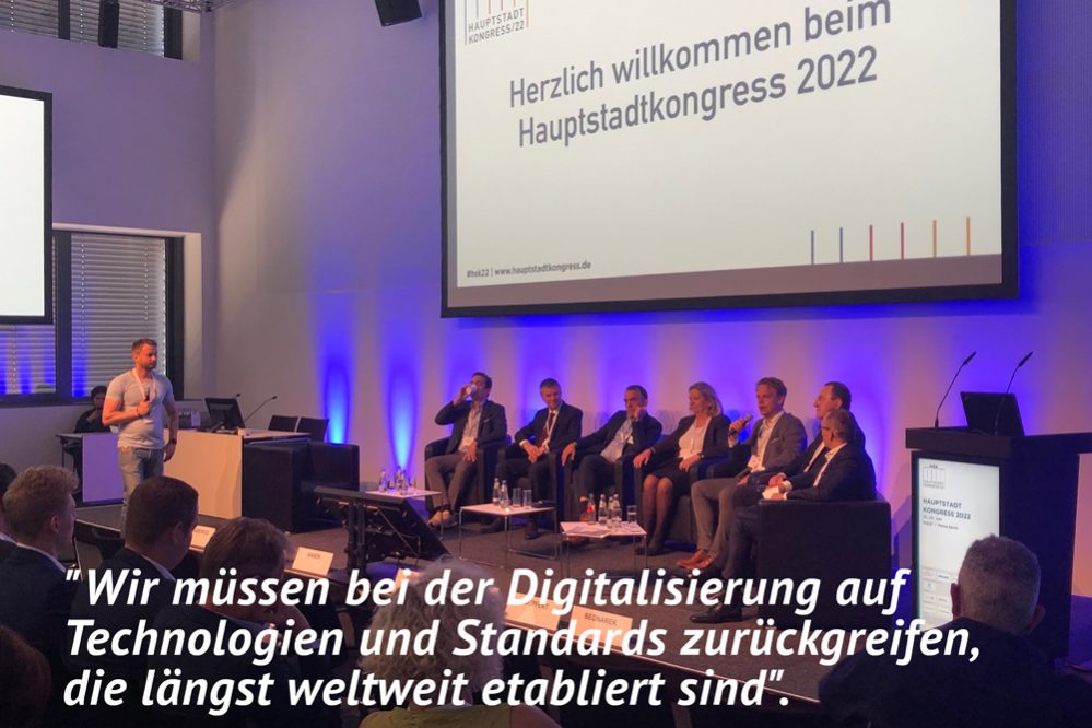 vitagroup Stand auf Hauptstadtkongress 2022