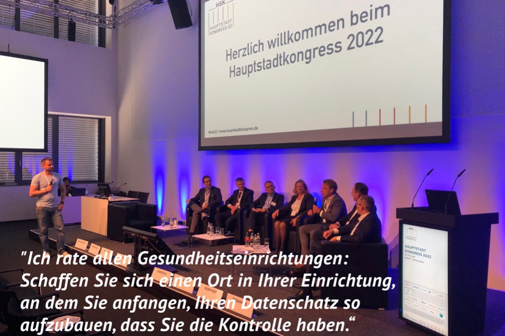 vitagroup Stand auf Hauptstadtkongress 2022