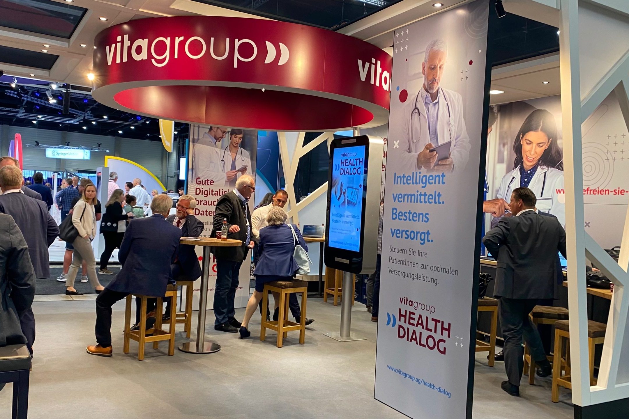 vitagroup Stand auf Hauptstadtkongress 2022