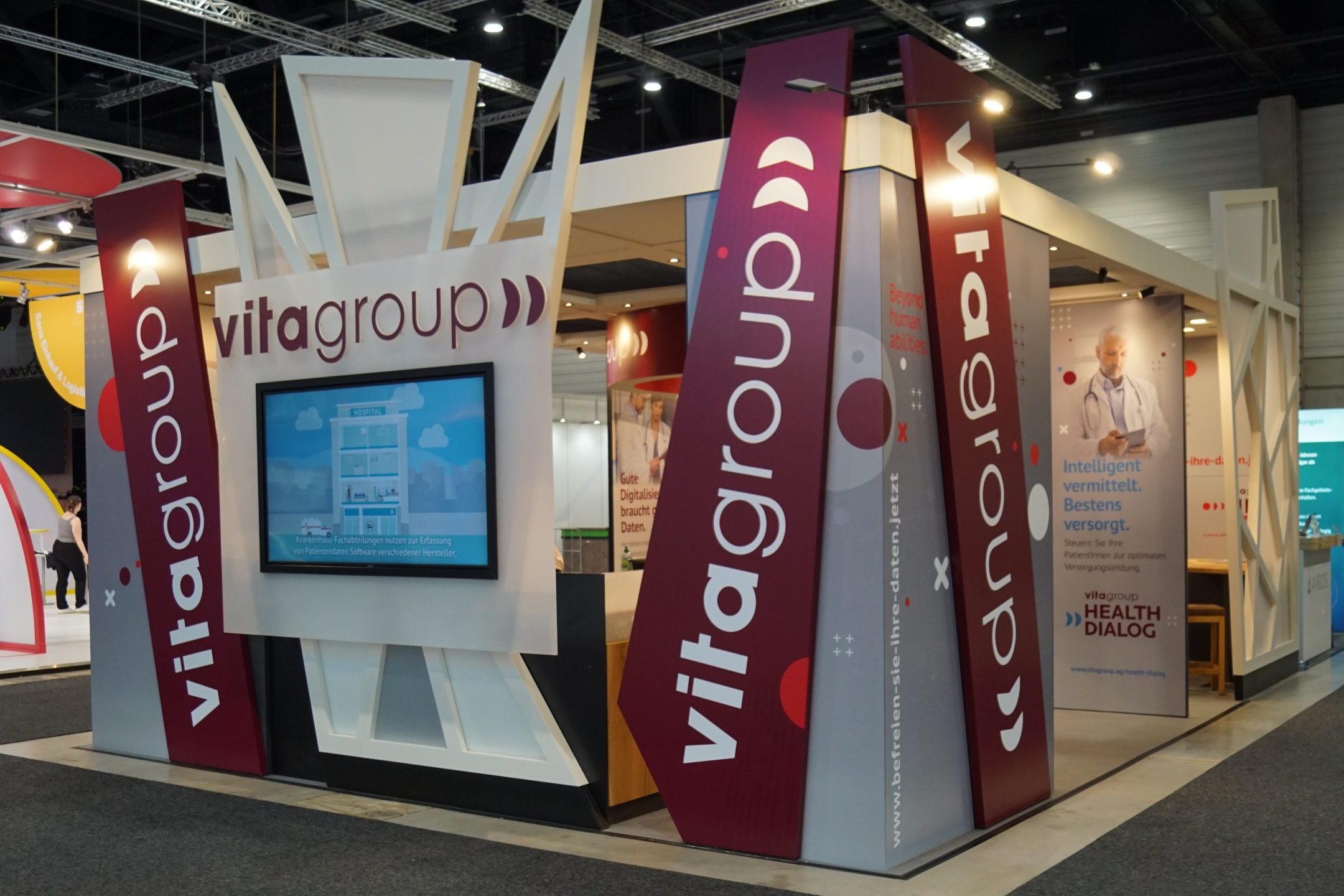 vitagroup Stand auf Hauptstadtkongress 2022