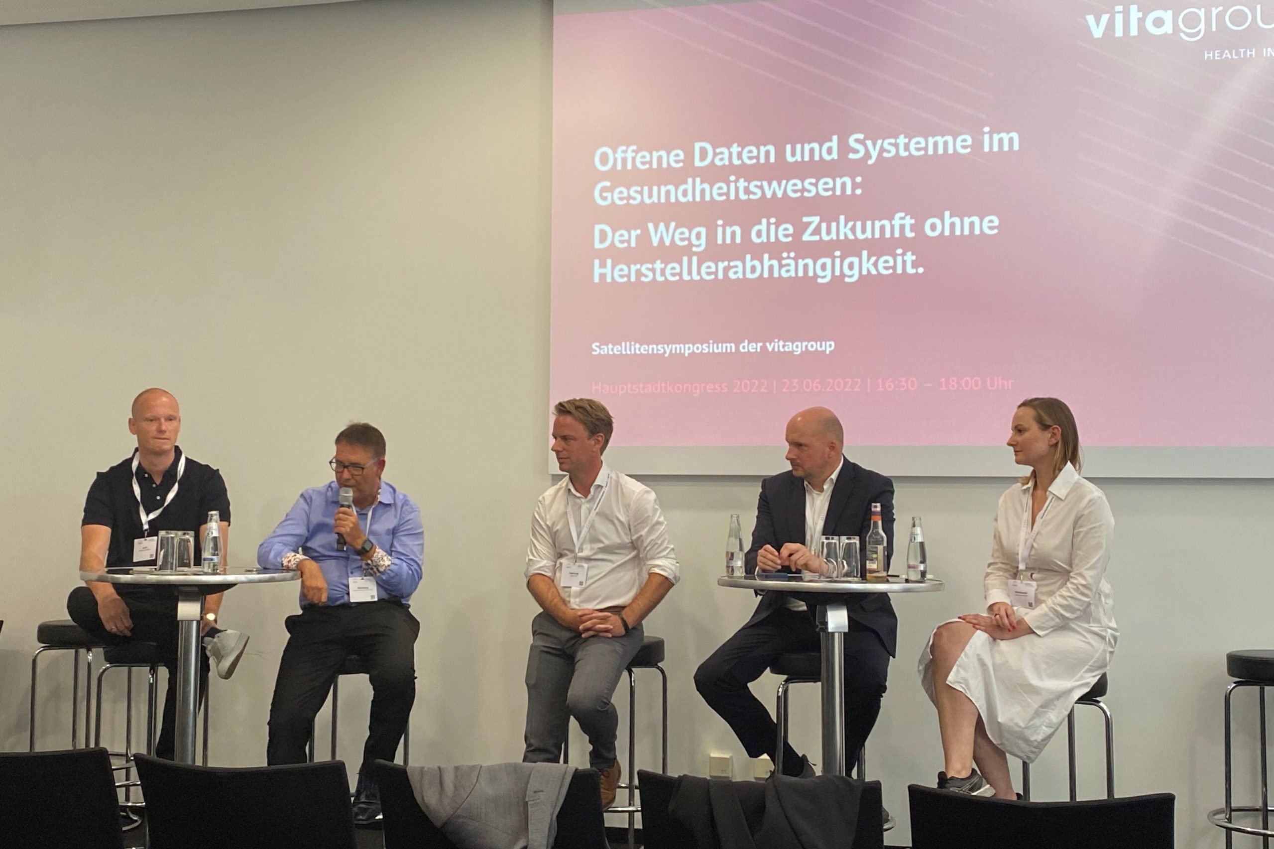 vitagroup auf Hauptstadtkongress 2022 Symposium