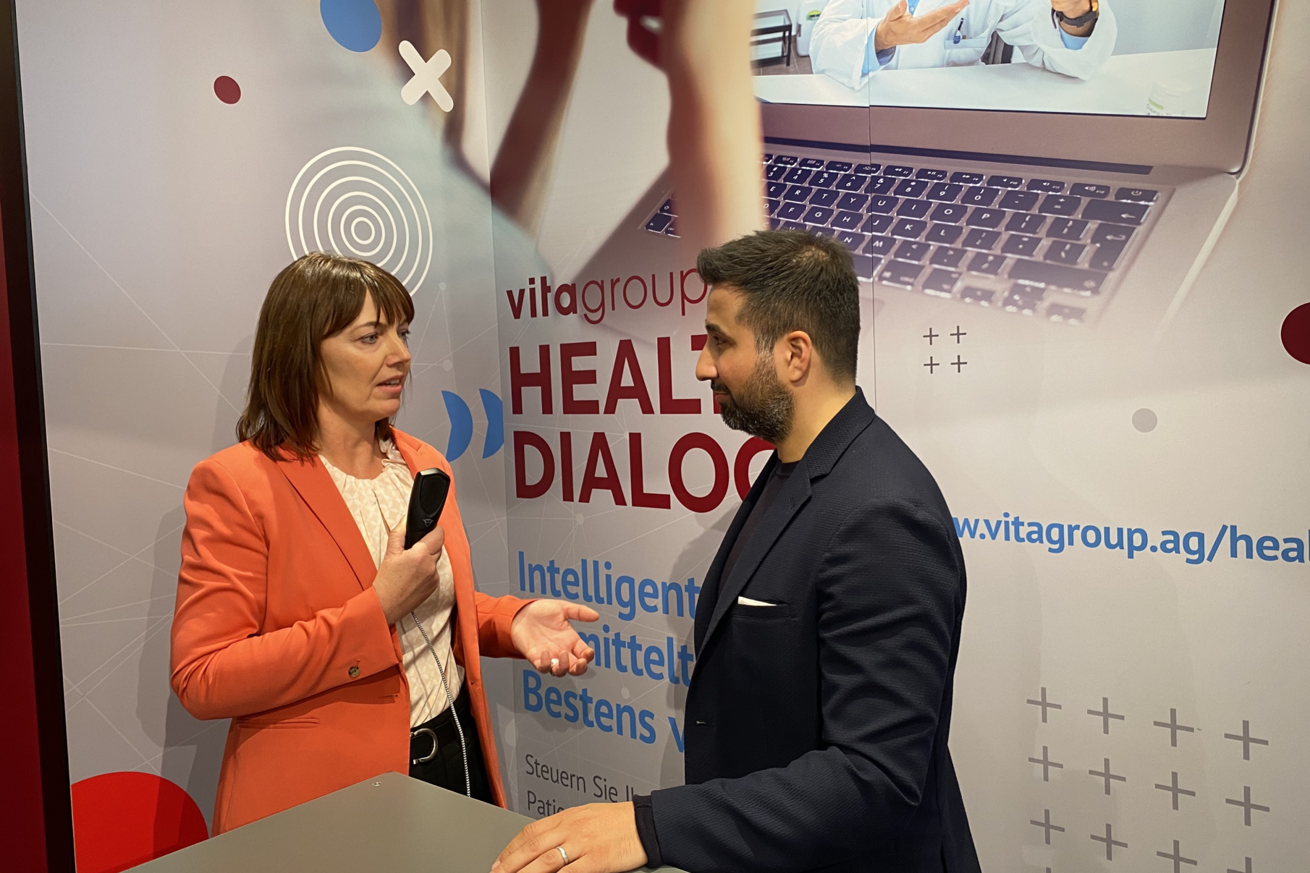 vitagroup DMEA 2023 Experteninterview Corinna Beutel