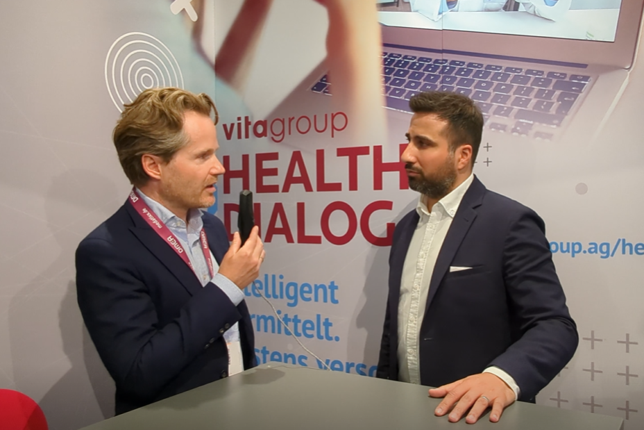 vitagroup DMEA 2023 Experteninterview Fabian Demmelhuber