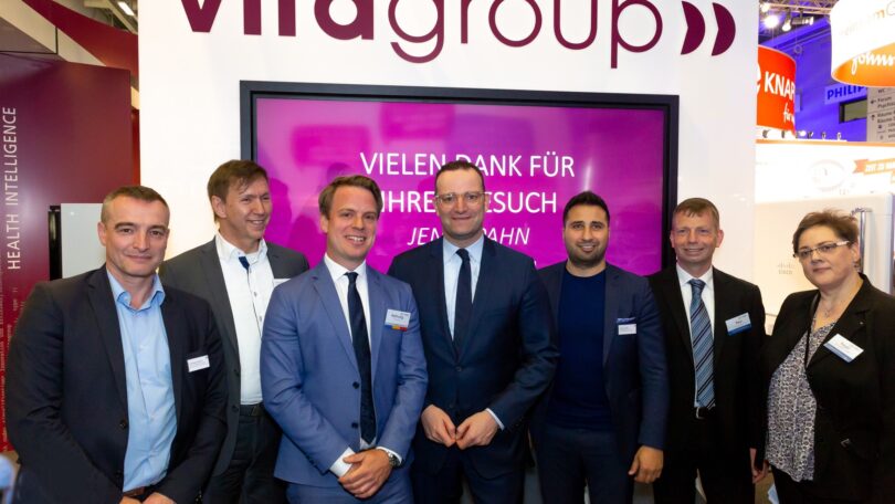 vitagroup auf dem HSK 2019 mit Jens Spahn